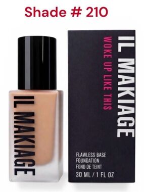 IL MAKIAGE Foundation Shade 210 Woke Up Like This Flawless Base 30ml